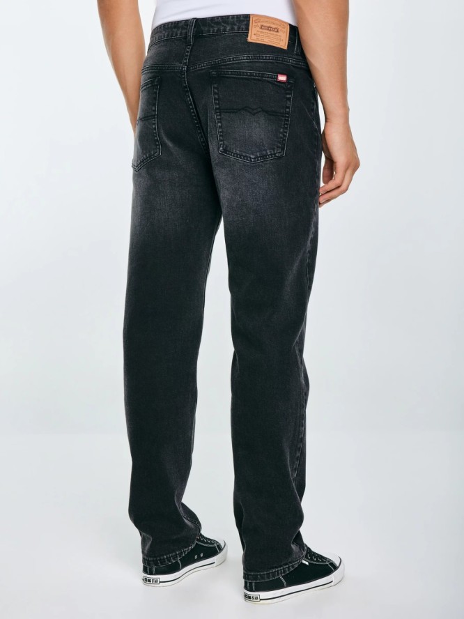 Jeansy męskie loose czarne Zack 912