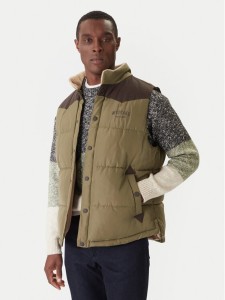 Mustang Kamizelka Dublin 1016901 Zielony Regular Fit