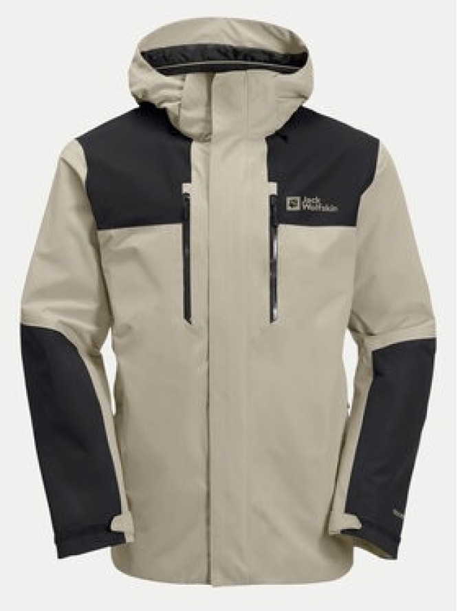 Jack Wolfskin Kurtka outdoor Jasper 2l 1108373 Szary Regular Fit