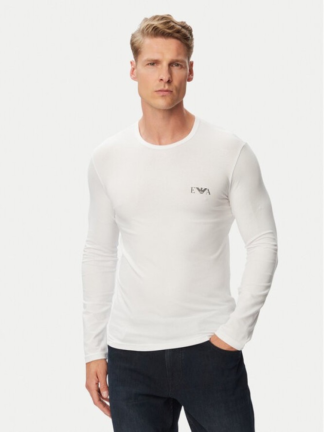 Emporio Armani Underwear Longsleeve EM000383 AF25018 U0002 Biały Regular Fit