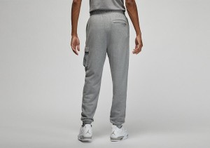 Spodnie męskie nike air jordan jumpman fleece pants carbon heather