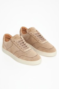 Sneakersy męskie zamszowe CESARE CASADEI