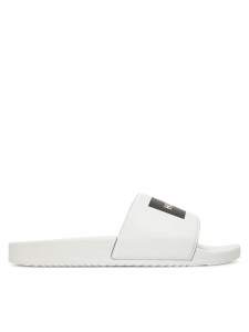 HUGO Klapki Timein Slid 50548061 Biały