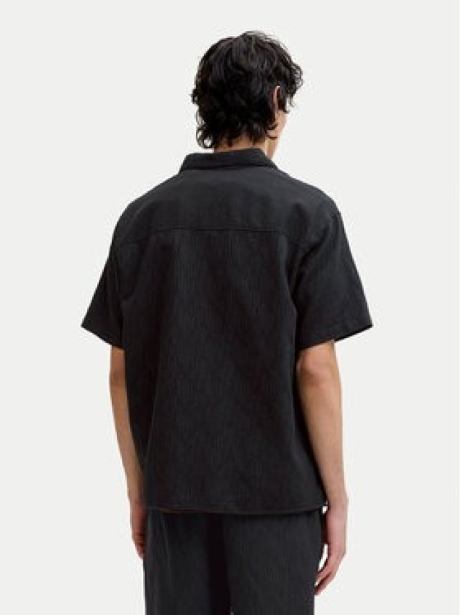 Jack & Jones Koszula Montauk 12293555 Czarny Relaxed Fit