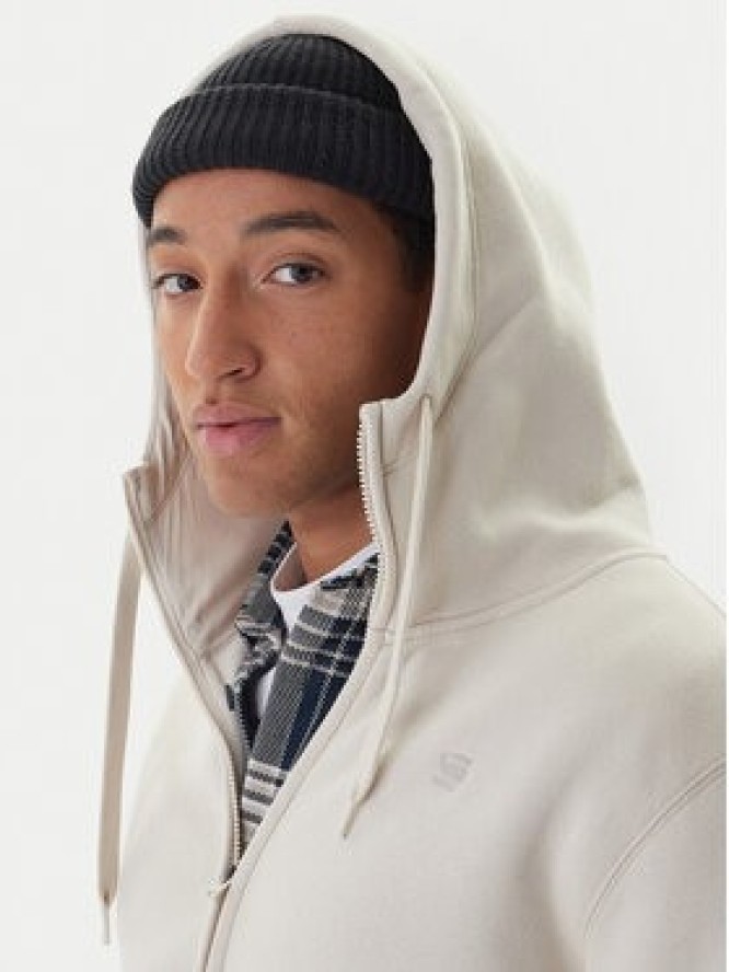 G-Star Raw Bluza Premium Core D16122-C235 Écru Regular Fit