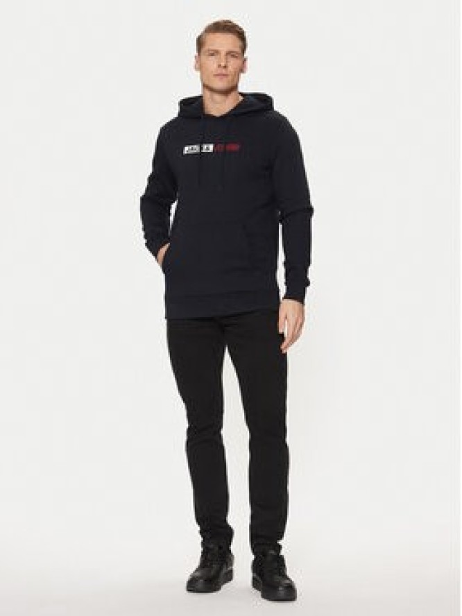 Jack & Jones Bluza 12233599 Granatowy Regular Fit