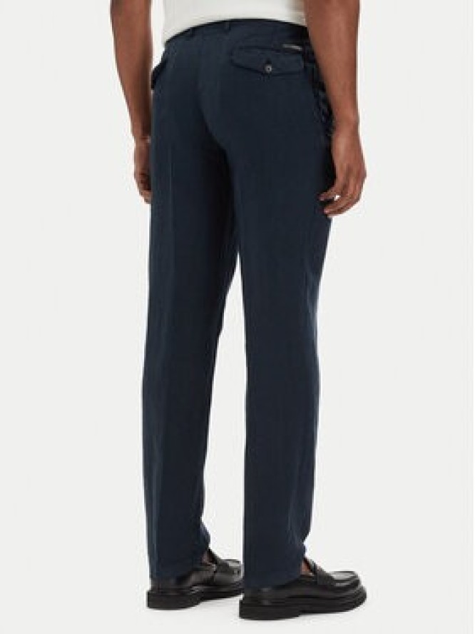 KARL LAGERFELD Chinosy 265358 562818 Granatowy Regular Fit