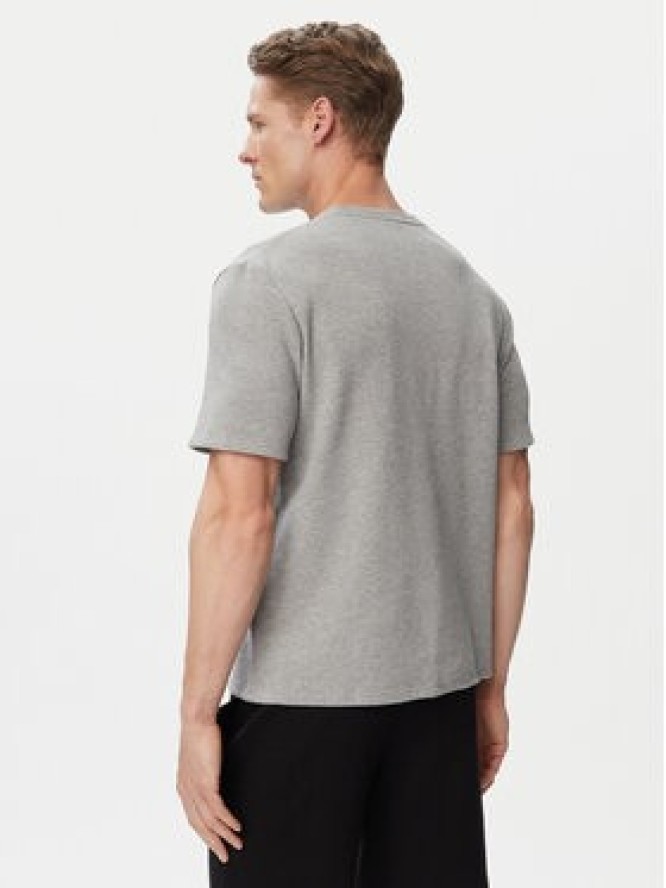 BOSS T-Shirt Waffle 50535891 Szary Regular Fit