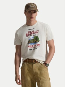 Polo Ralph Lauren T-Shirt 710P04979001 Biały Classic Fit