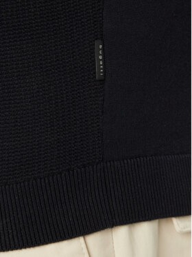 Bugatti T-Shirt 7200-15534E Granatowy Regular Fit