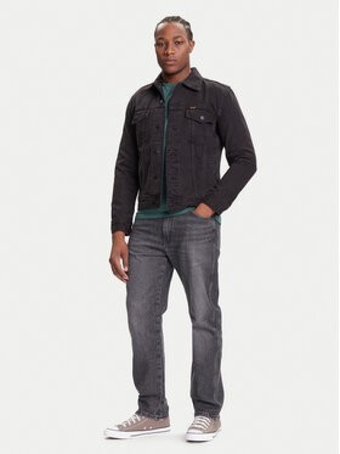 Wrangler Kurtka jeansowa Classic 112371439 Czarny Regular Fit