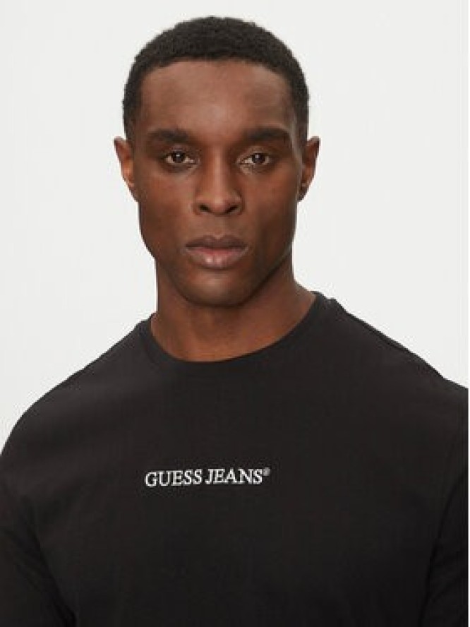 Guess Jeans Longsleeve M5RI84 K8HM0 Czarny Slim Fit