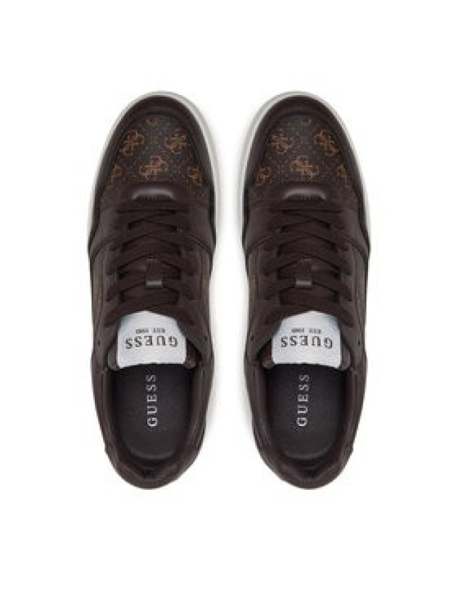 Guess Sneakersy FMJWII LEA12 Brązowy