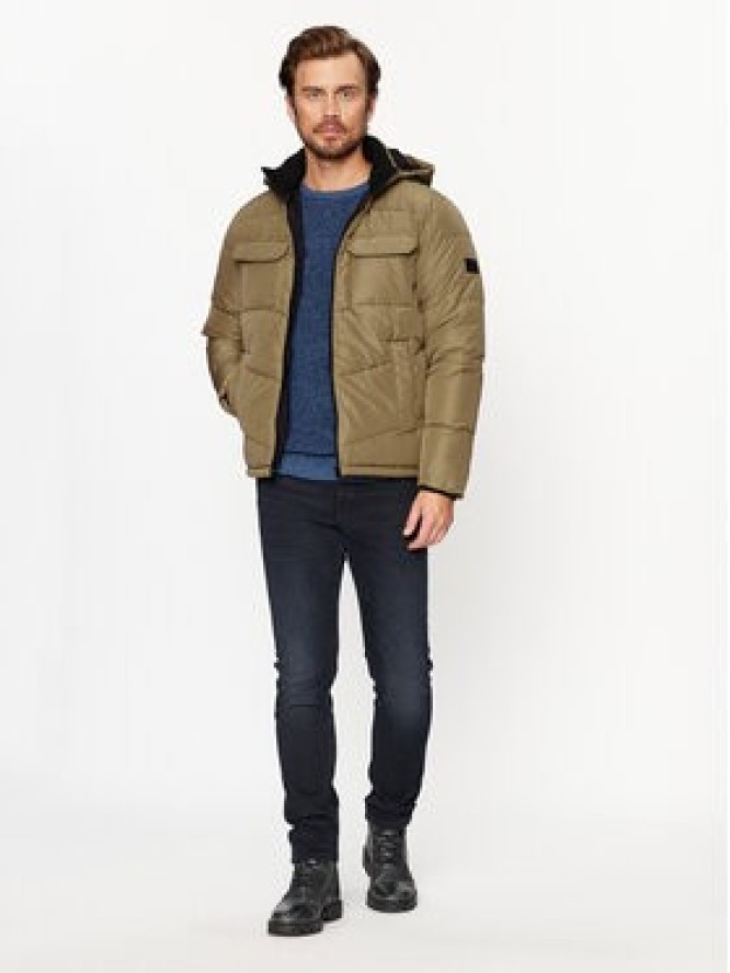 Jack & Jones Kurtka zimowa 12236044 Brązowy Regular Fit