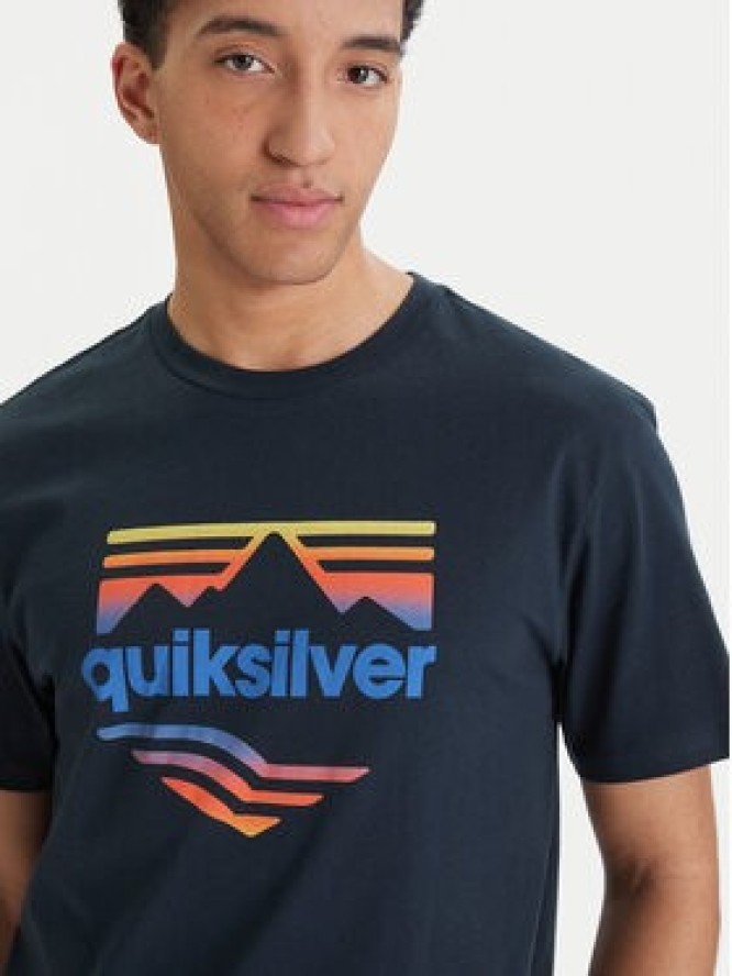 Quiksilver T-Shirt EV Horizon Fade EQYZT08289 Granatowy Regular Fit