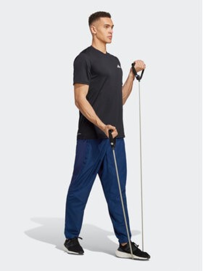 adidas Koszulka techniczna Train Essentials Training IC7428 Czarny Regular Fit