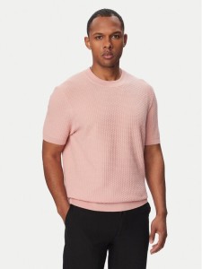 BOSS T-Shirt H-Nilton 50560468 Różowy Regular Fit