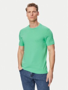 BOSS T-Shirt Thompson 01 50468347 Zielony Regular Fit