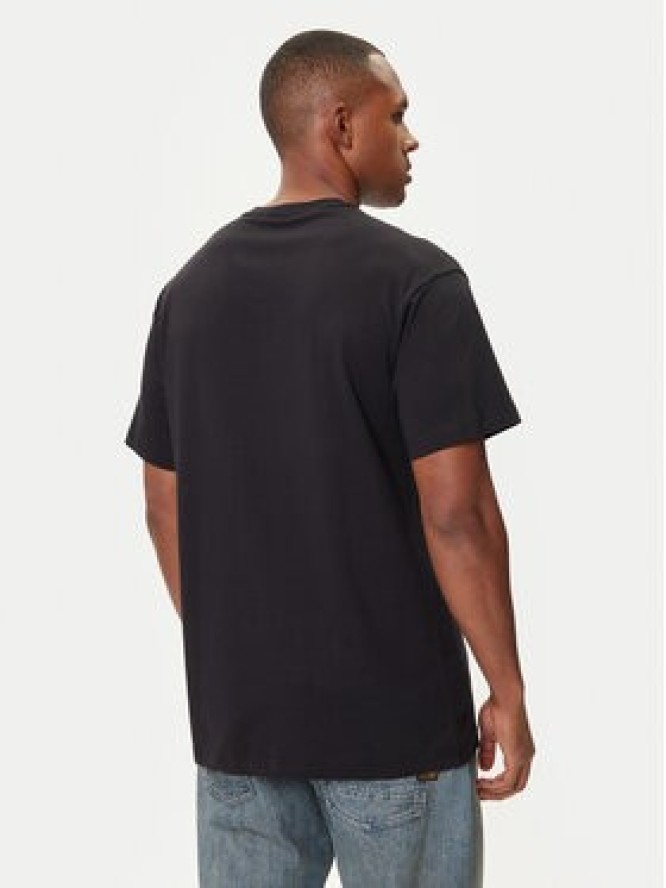 Versace Jeans Couture T-Shirt 79GAHT02 CJ00T Czarny Regular Fit