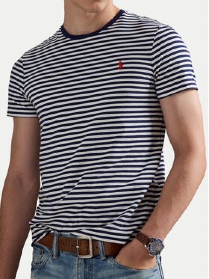Polo Ralph Lauren T-Shirt 710956828502 Granatowy Regular Fit