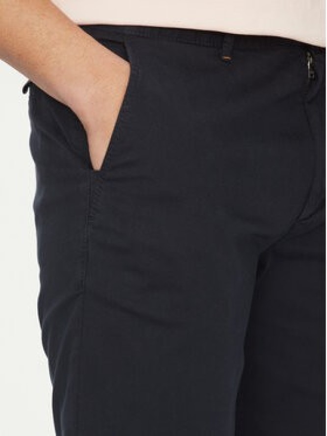 BOSS Szorty materiałowe 50536723 Granatowy Slim Fit