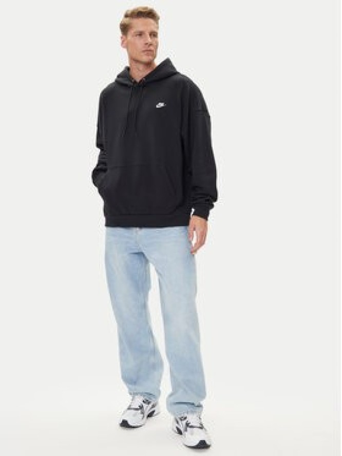 Nike Bluza Terry HJ1816 Czarny Oversize