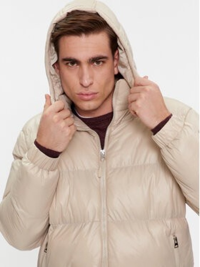 Brave Soul Kurtka zimowa MJK-JAREDSTONE Beżowy Regular Fit