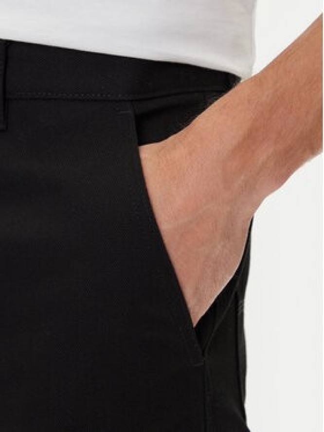 HUGO Spodnie materiałowe Zarik253 50549720 Czarny Regular Fit