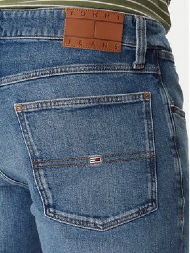 Tommy Jeans Szorty jeansowe Ronnie DM0DM20961 Niebieski Slim Fit