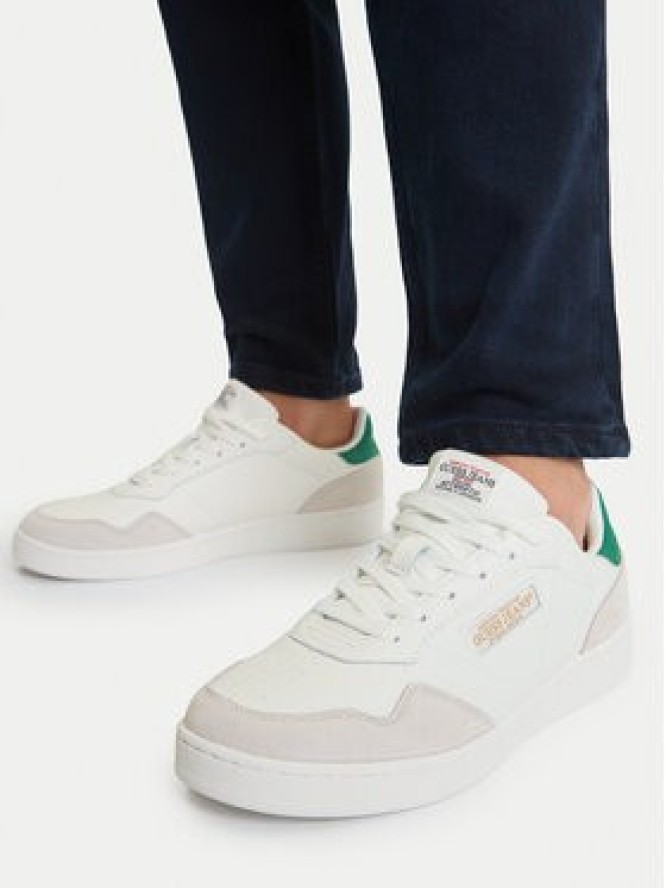 Guess Jeans Sneakersy CWBEO-LUNARI-01 WE Biały