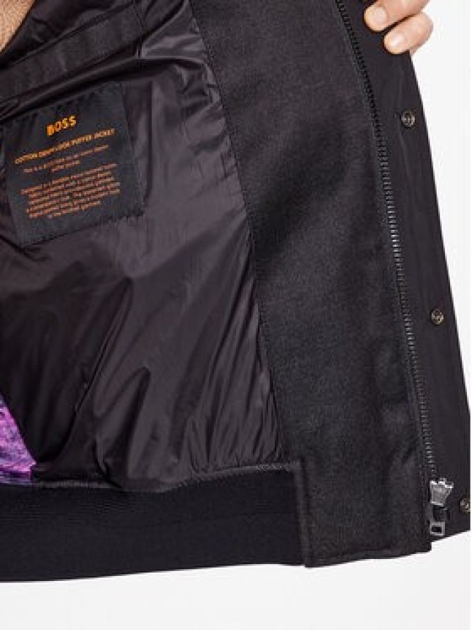 BOSS Kurtka zimowa Oglitch 50504445 Czarny Relaxed Fit