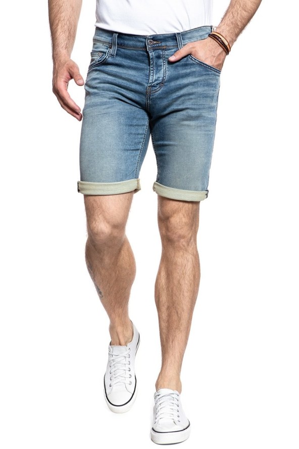 SPODENKI MUSTANG Chicago Short DENIM BLUE 1007754 5000 103