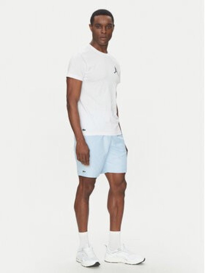 Lacoste Szorty tenisowe GH353T Błękitny Regular Fit