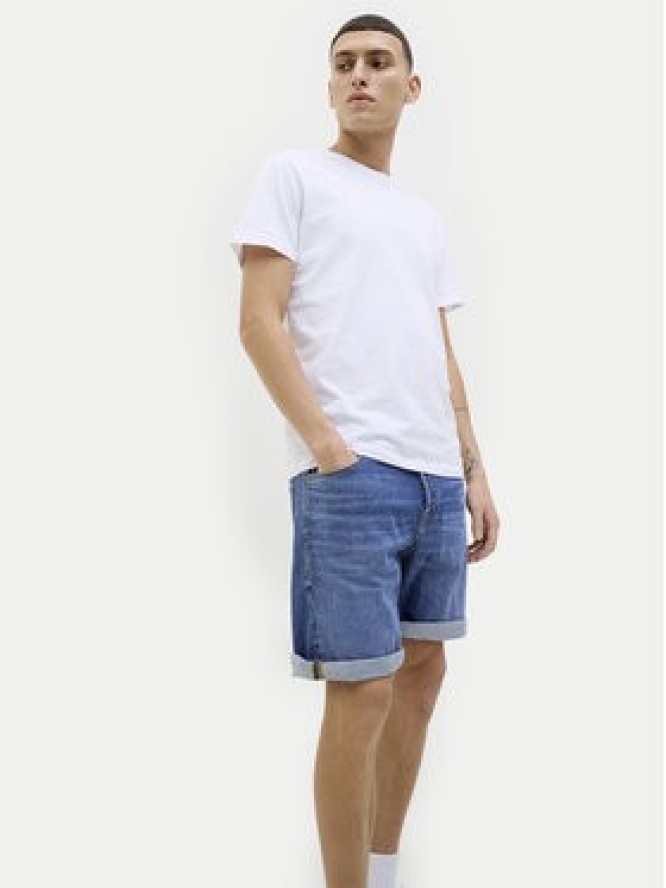 Jack & Jones Szorty jeansowe Rick 12269612 Niebieski Regular Fit