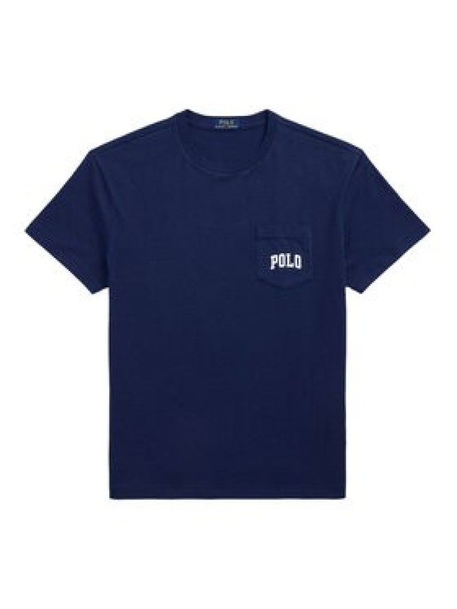 Polo Ralph Lauren T-Shirt 710974585001 Granatowy Custom Slim Fit
