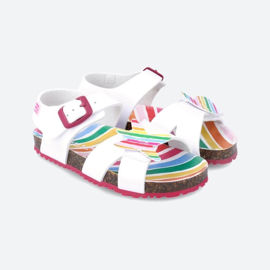 Sandały AGATHA RUIZ DE LA PRADA 242938A Biały