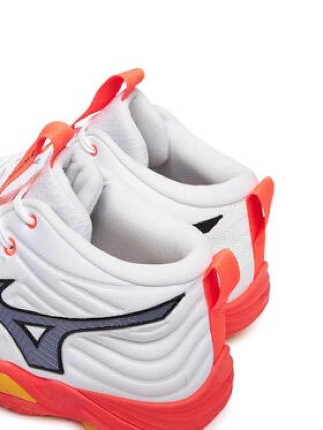 Mizuno Buty halowe Wave Momentum Elite Mid V1GA2517 Pomarańczowy