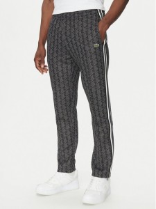 Lacoste Spodnie dresowe XH1440 Szary Regular Fit