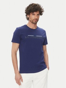 La Martina T-Shirt Aguer MAR304 JS206 Granatowy Regular Fit