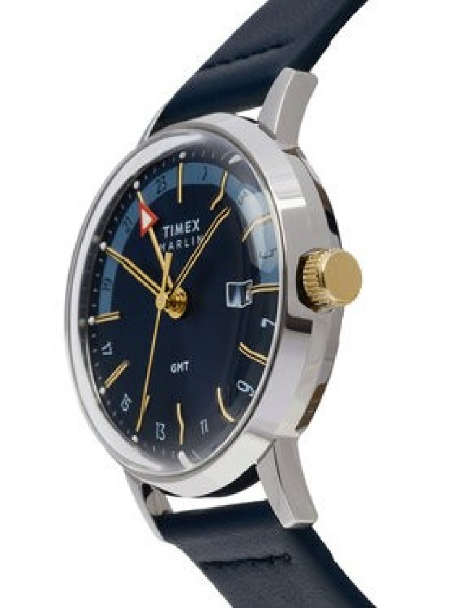 Timex Zegarek TW2Y47900 Granatowy