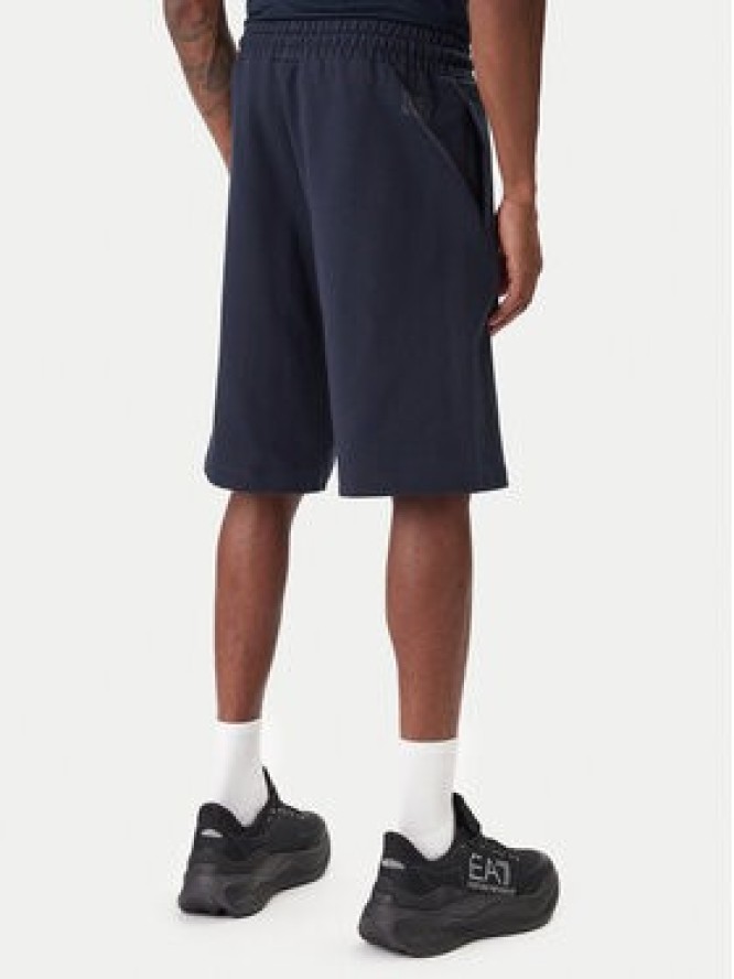 EA7 Emporio Armani Szorty sportowe 7M001491 AF17787 UB102 Granatowy Regular Fit