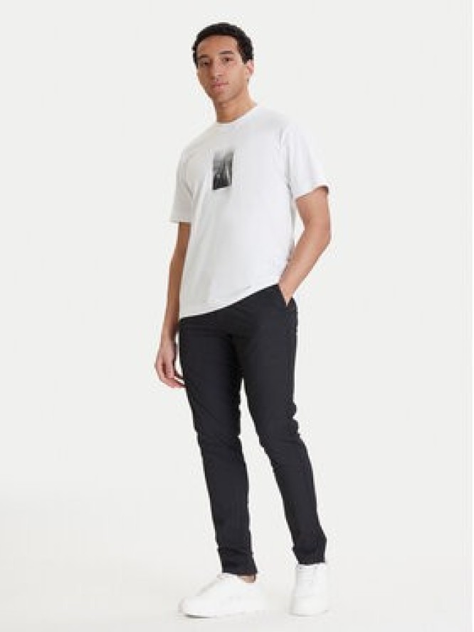 Jack & Jones Chinosy Marco 12293491 Czarny Slim Fit