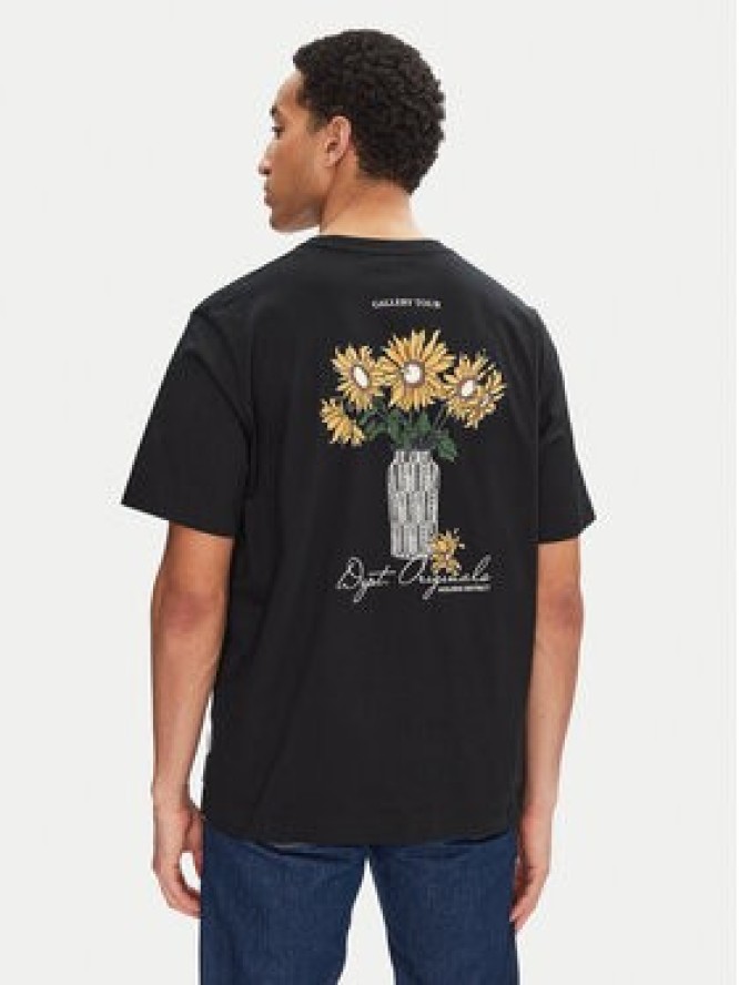 Jack & Jones T-Shirt Islington 12273015 Czarny Loose Fit