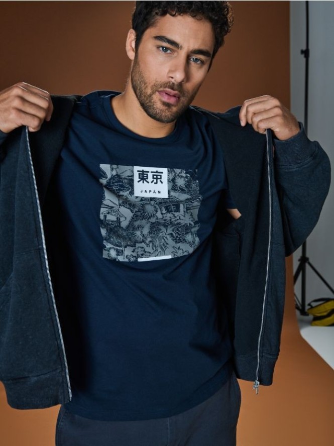 Koszulka - granatowy