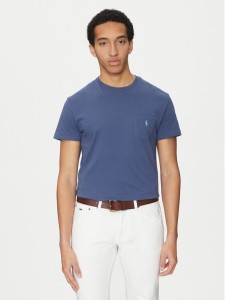 Polo Ralph Lauren T-Shirt 710704248257 Granatowy Classic Fit
