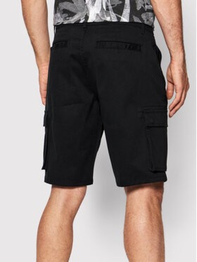 Only & Sons Szorty materiałowe Cam 22016689 Czarny Regular Fit