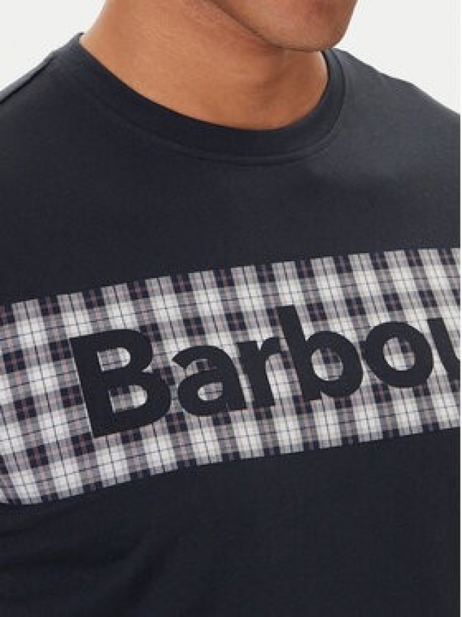 Barbour T-Shirt MTS1496NY91 Granatowy Regular Fit