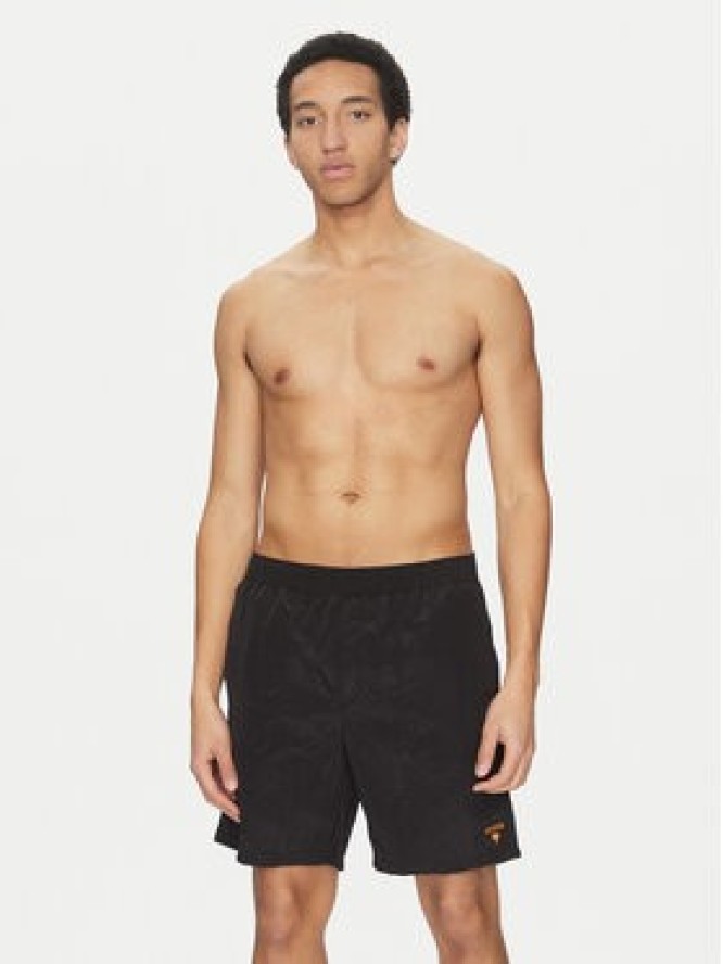 Guess Szorty materiałowe F5GT13 WH1D2 Czarny Regular Fit