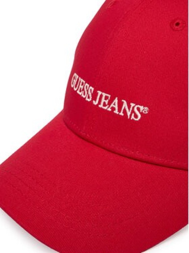 Guess Jeans Czapka z daszkiem M4BZ26 WF8V1 Czerwony