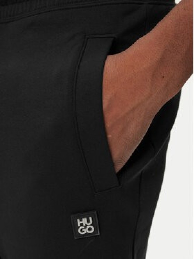 HUGO Spodnie dresowe Dimacs 50533695 Czarny Relaxed Fit